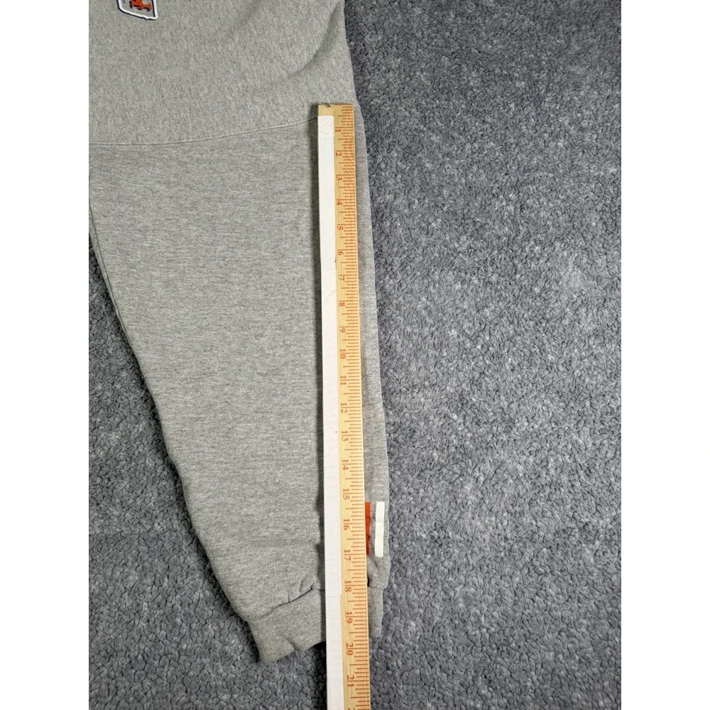 Vintage Y2K Adidas New York Mets MLB Crewneck Sweatshirt Gray Mens XL Official